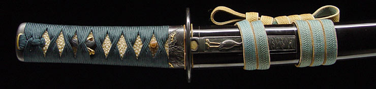 日本刀・金粉銘　包永・画像・小柄
